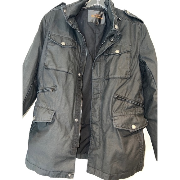 Ben SHERMAN THE ORIGINAL BLACK UTILITY JACKET - SIZE S - Picture 3 of 6